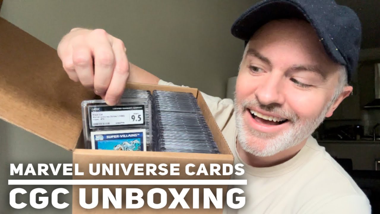 Awful + amazing CGC grades revealed — Marvel Universe Series 1 + 2 trading cards