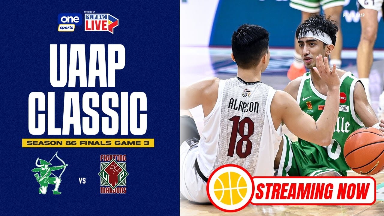 REPLAY: DLSU vs UP 🏀 | UAAP CLASSIC GAMES | SEASON 86 FINALS GAME 3