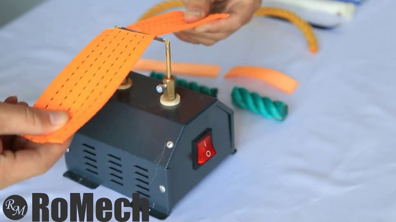 RoMech Electric Rope Cutter In Action