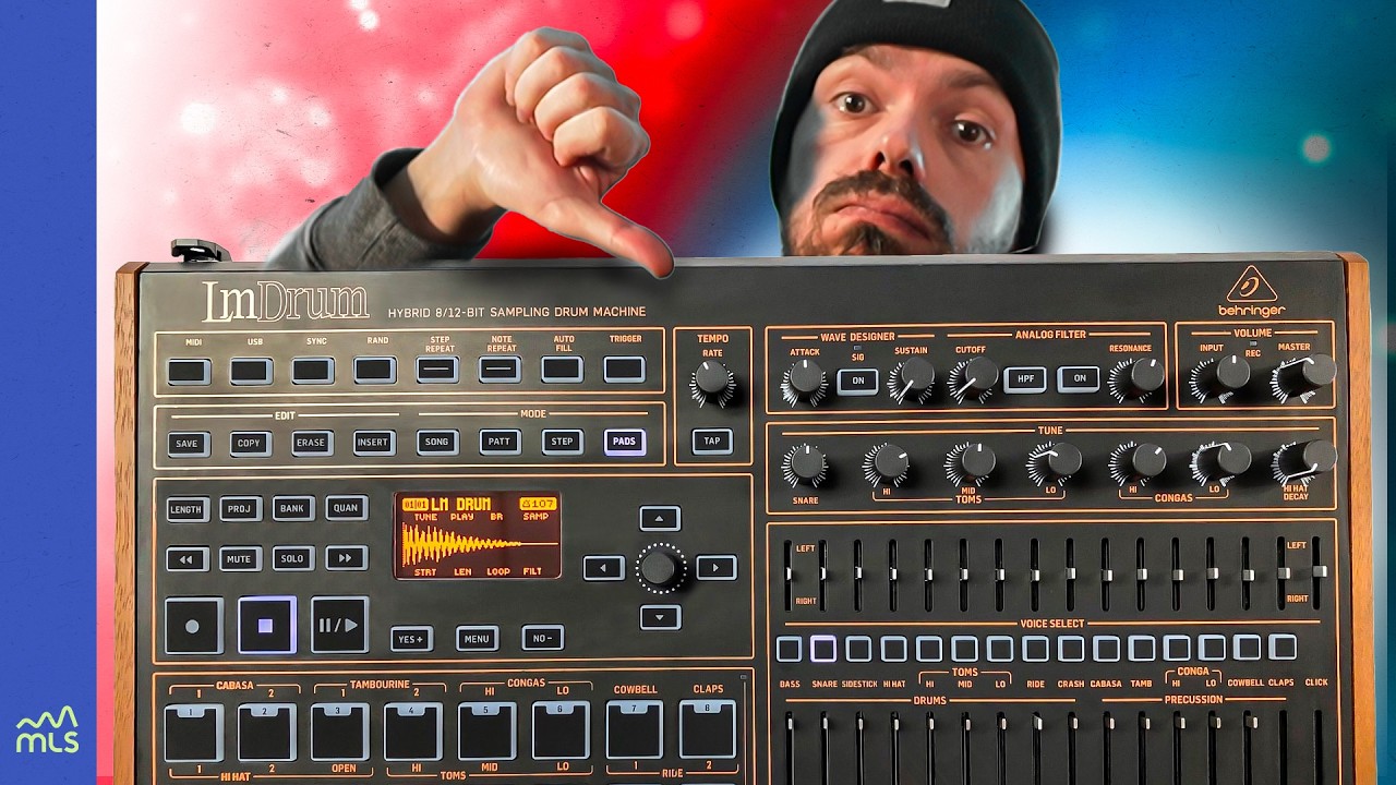 BEHRINGER LmDrum : GROS caractère MAIS....(Test)
