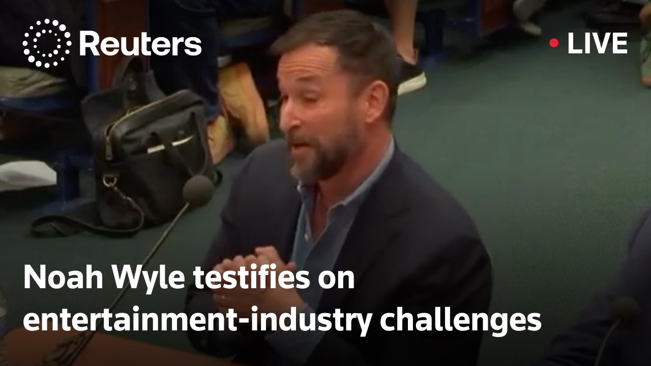 LIVE: Actor Noah Wyle testifies in hearing on entertainment-industry challenges