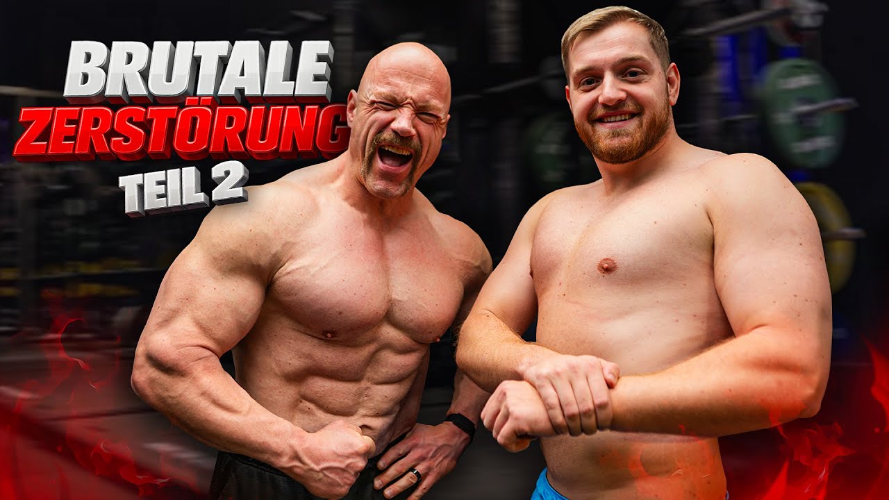 🔥💪BRUTALE Brust ZERSTÖRUNG mit Johannes Luckas! MEIN Form CHECK! - Gym Vlog