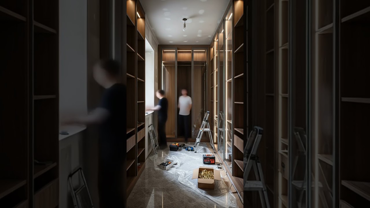 Luxury Walk-In Closet Transformation 