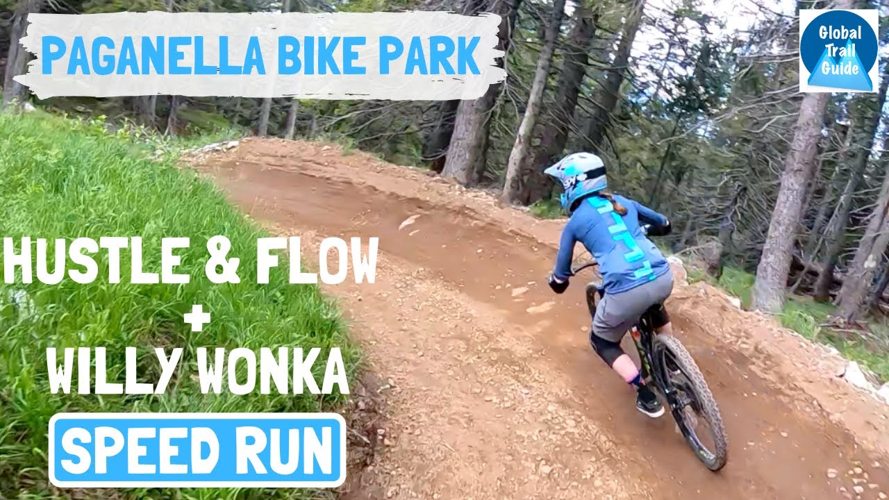 BEST MTB FLOW TRAILS - Hustle & Flow - Willy Wonka - PAGANELLA BIKE PARK Mountain Biking