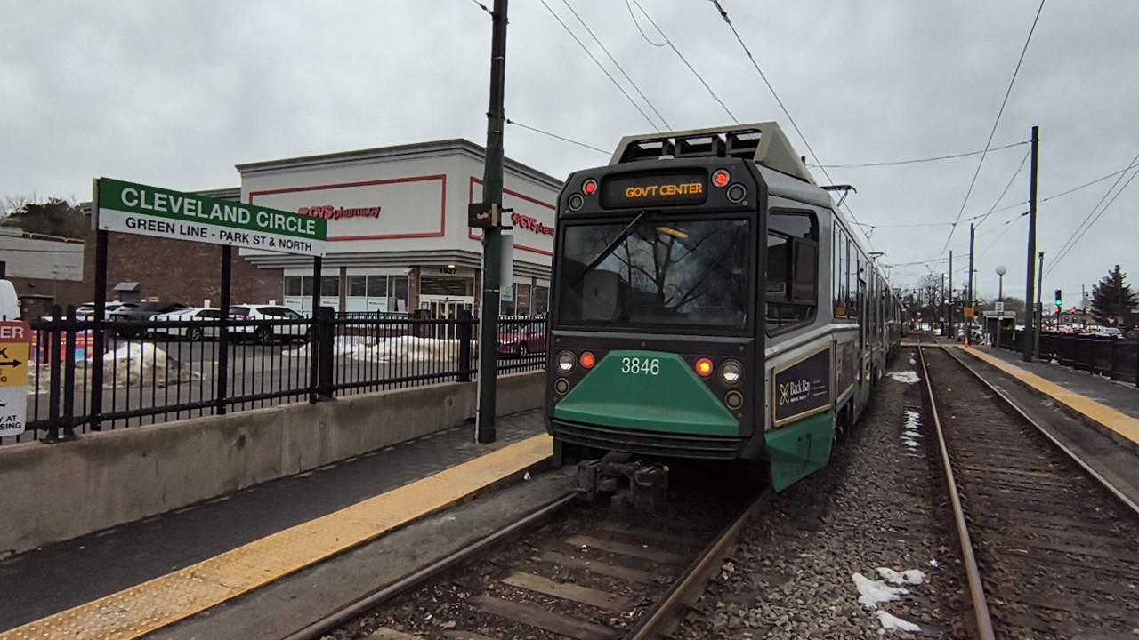 1.5 Green Line Branches fully complete! 💯 #MBTA Orange Line, Green Line (C), and Red Line adventure!