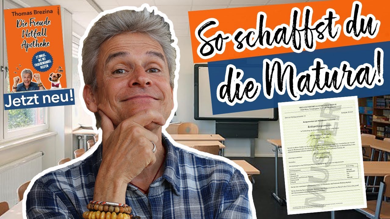 Egal ob MATURA oder eine große PRÜFUNG - so bestehst du bestimmt!