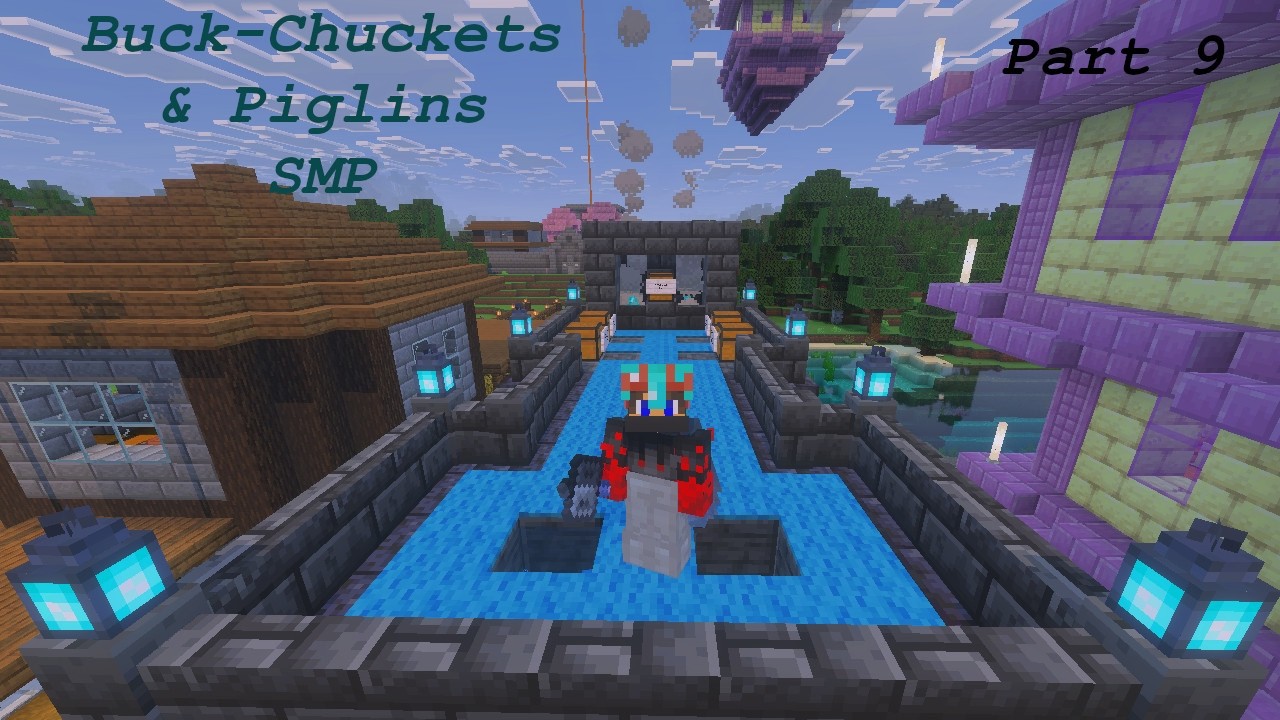The End Fight + Ominous Shop | Buck-Chuckets & Piglins SMP | Part 9