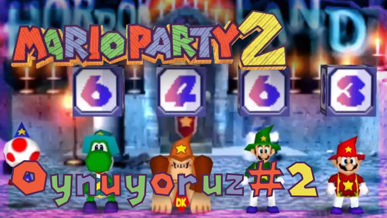 Tak Fişi Bitir İşi! / Ekiple Mario Party 2 Oynuyoruz #2 (Horror Land - Part 2) (TÜRKÇE)