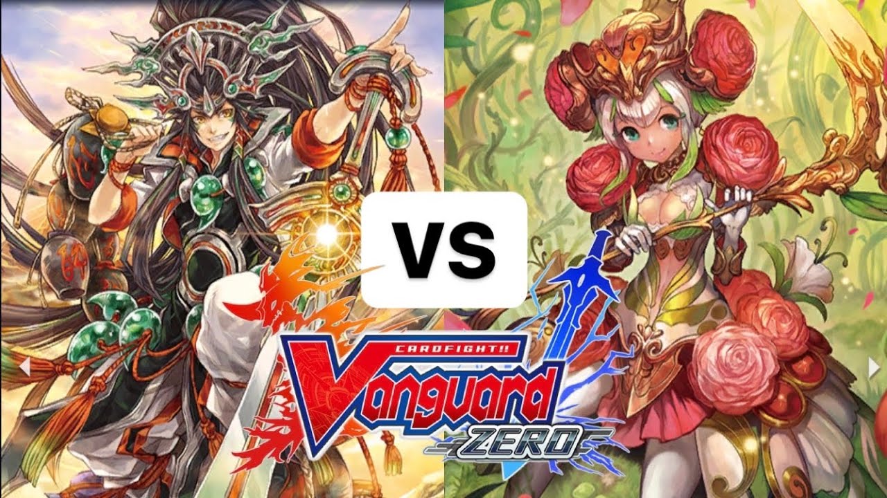 Supreme Heavenly Battle Deity Susanowo vs Ranunculus Flower Maiden Ahsha! Cardfight Vanguard Zero JP