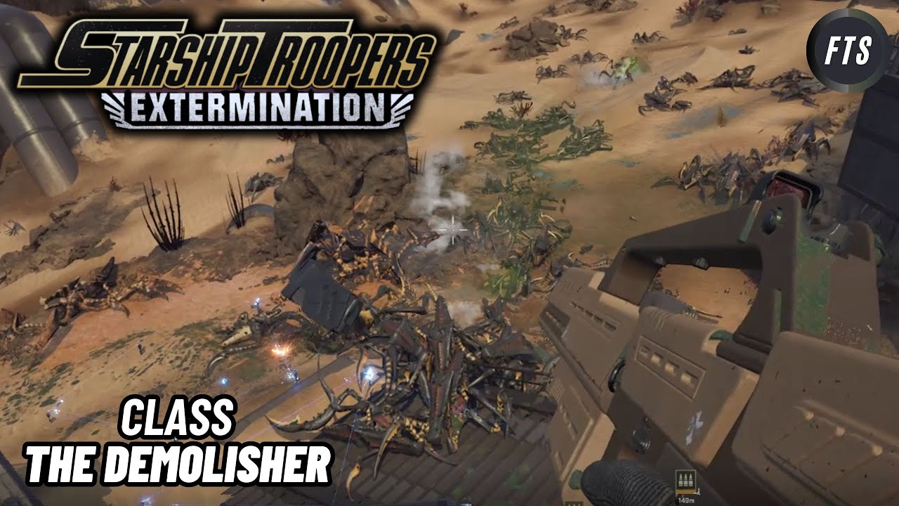 Starship Troopers: Extermination | Advance and Secure | Demolisher | Hard | No Commentary | #277