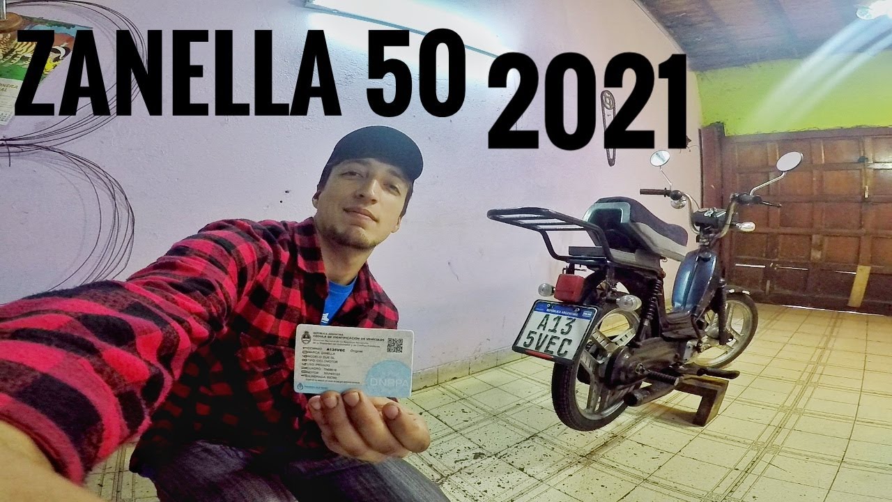 Se LOGRÓ lo IMPOSIBLE!! patentamiento Mercosur Zanella 50 año 2021.