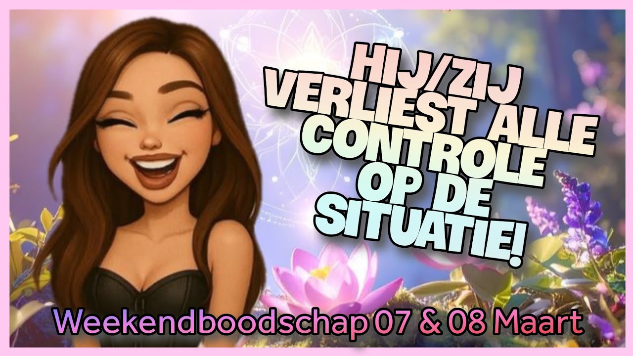 📆 Zaterdag 07 & Zondag 08 Maart 2026 || Haar Macht Over De Situatie Is Voorbij || Tarot Reading