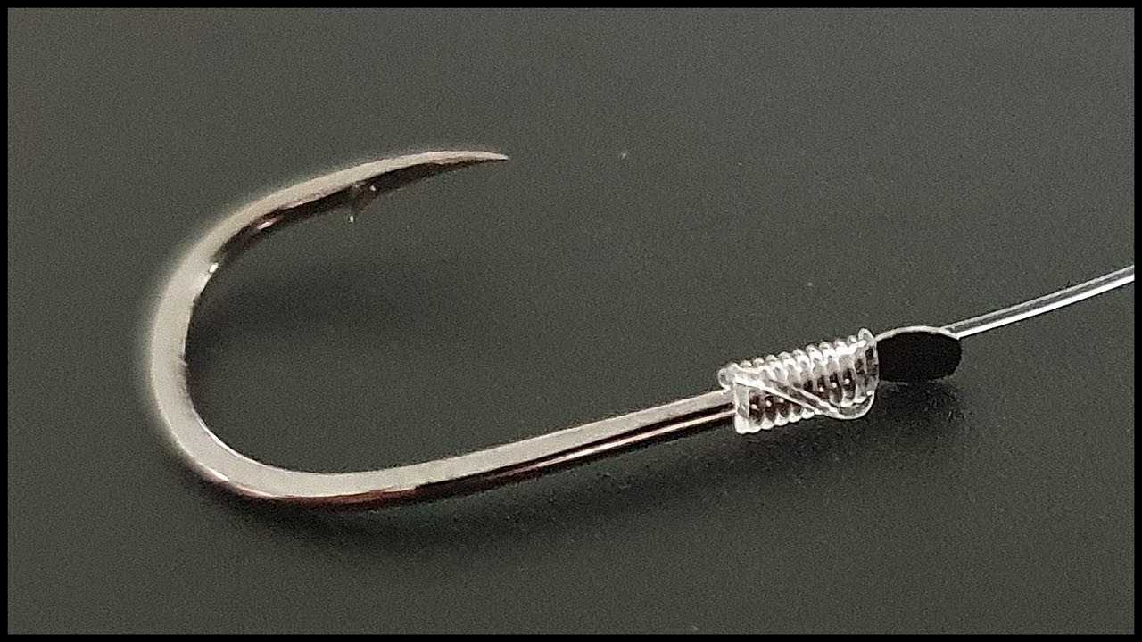 2 very easy ways to tie a hook / fishing knot / 가장쉬운 바늘묶는 방법