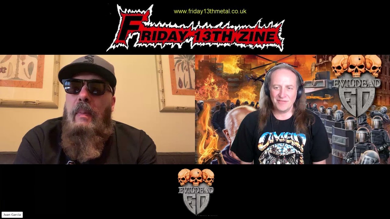Juan Garcia speaks out about the new Evil Dead album Toxic Grace.