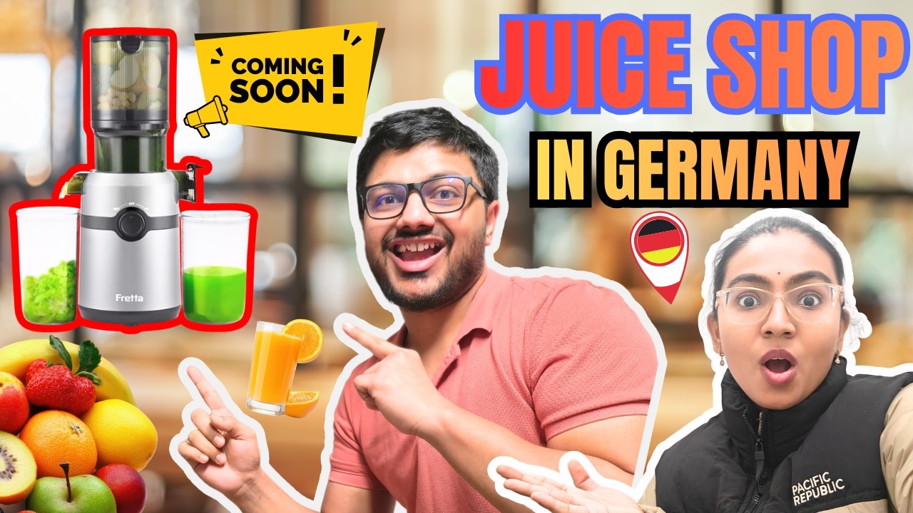 Germany Mein Juice Shop Kholein? 🍹 Family Reaction😱 + Jacket Shopping 🛍️