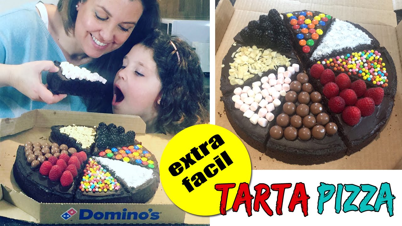 TARTA en forma de PIZZA * Tartas fáciles y originales