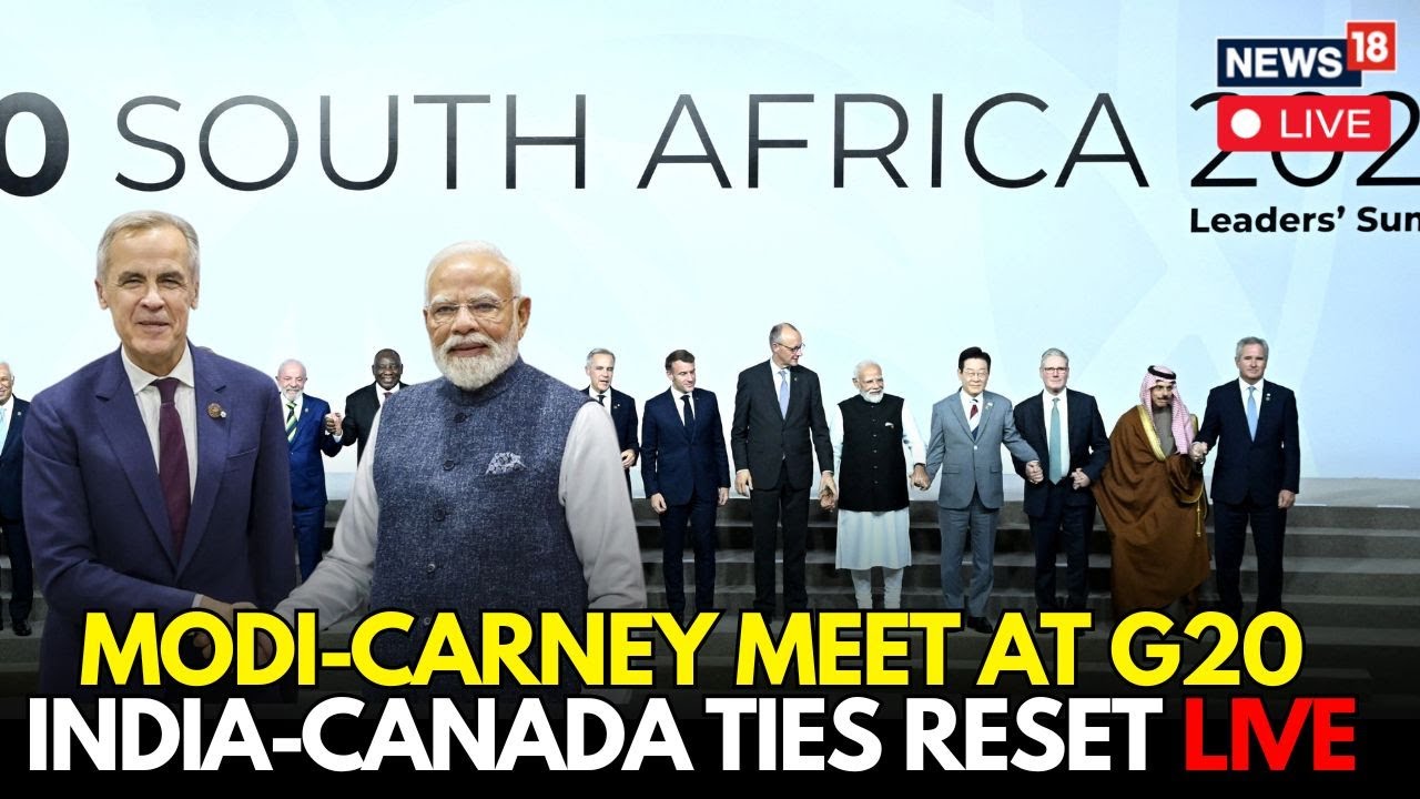 LIVE | India&ndash;Canada Reset: PM Modi- Mark Carney Agree to Restart Frozen FTA Negotiations | N18G