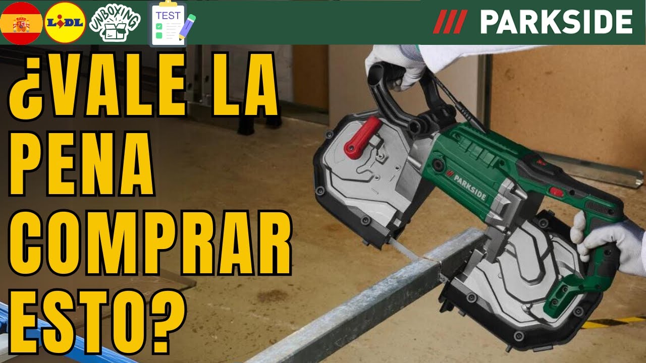 SIERRA DE CINTA PARA METAL Parkside PBM 1100 PMB 1100 B2 ESPAÑA ESPAÑOL LIDL