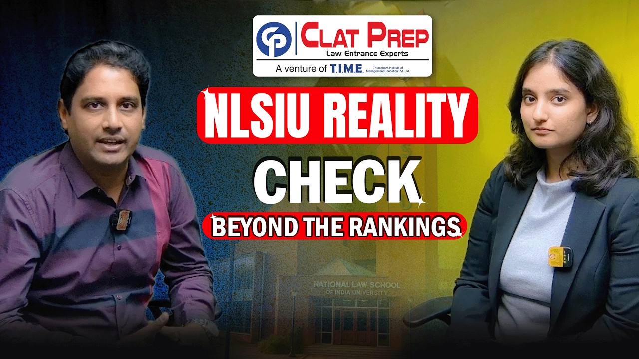 NLSIU Reality Check | Beyond the Rankings #clatprep #clat2027 #clat #ailet