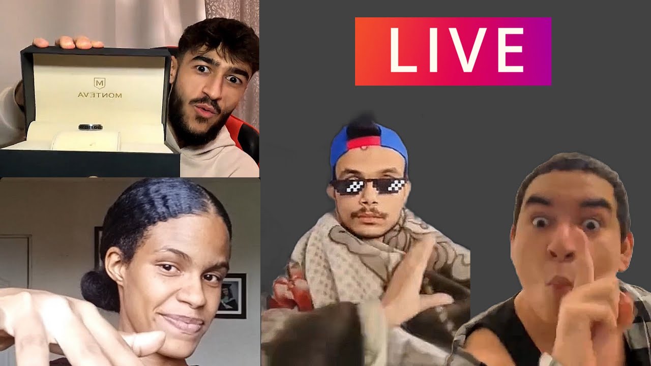 instagram live deaf Samvok and Nicole Shahid Hez Cyelifnaz 😭😡