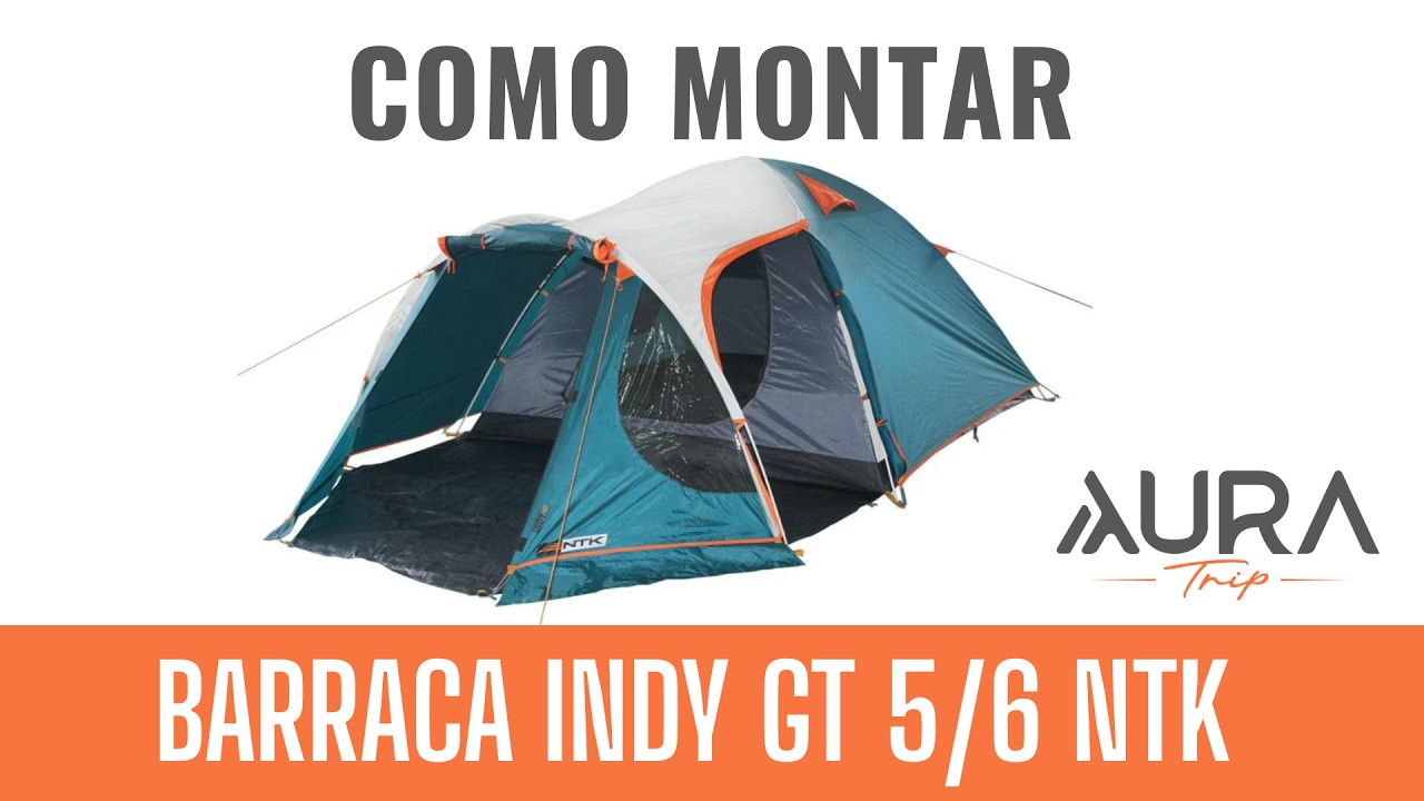 Passo a passo | Como montar a barraca Indy 5/6 Pessoas Nautika