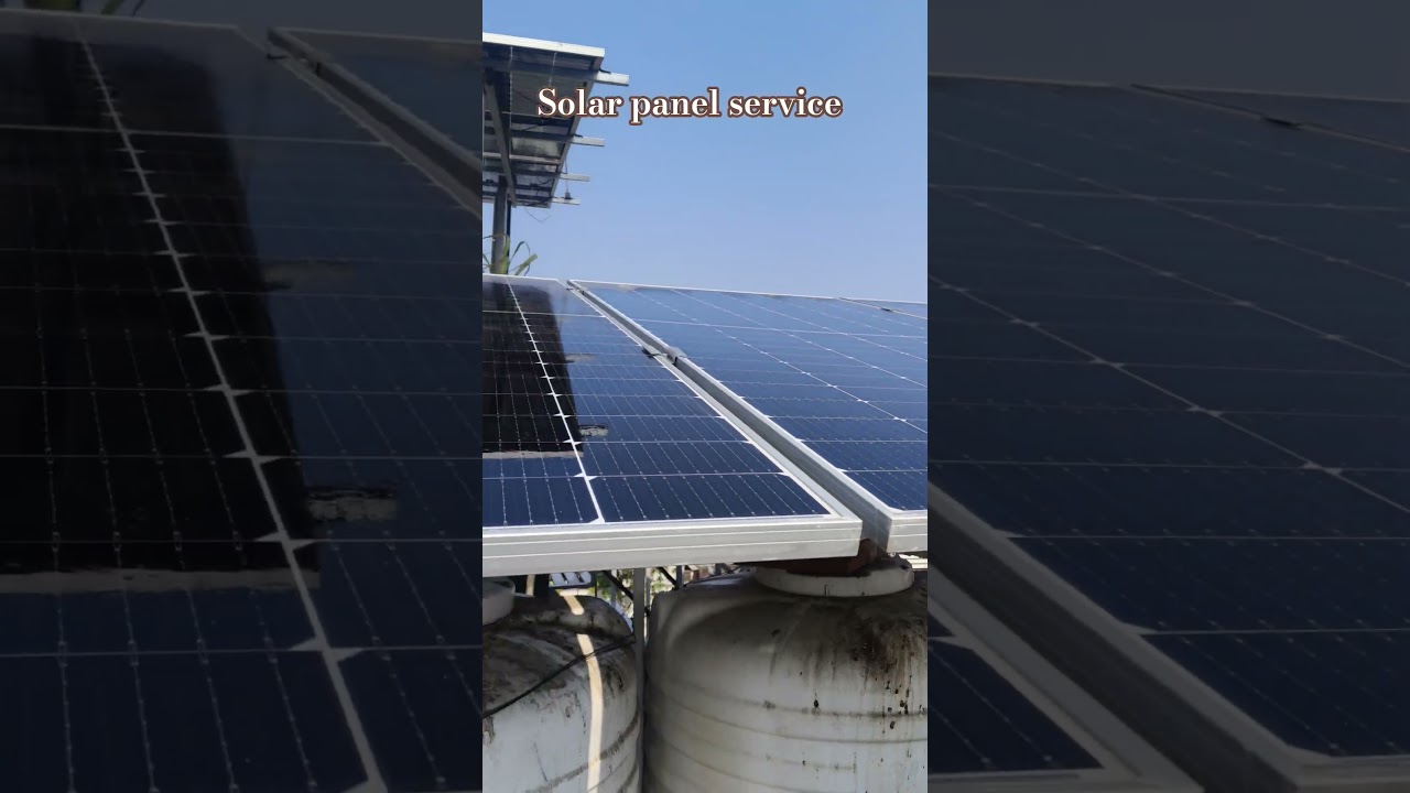 solar panel system setup ✅