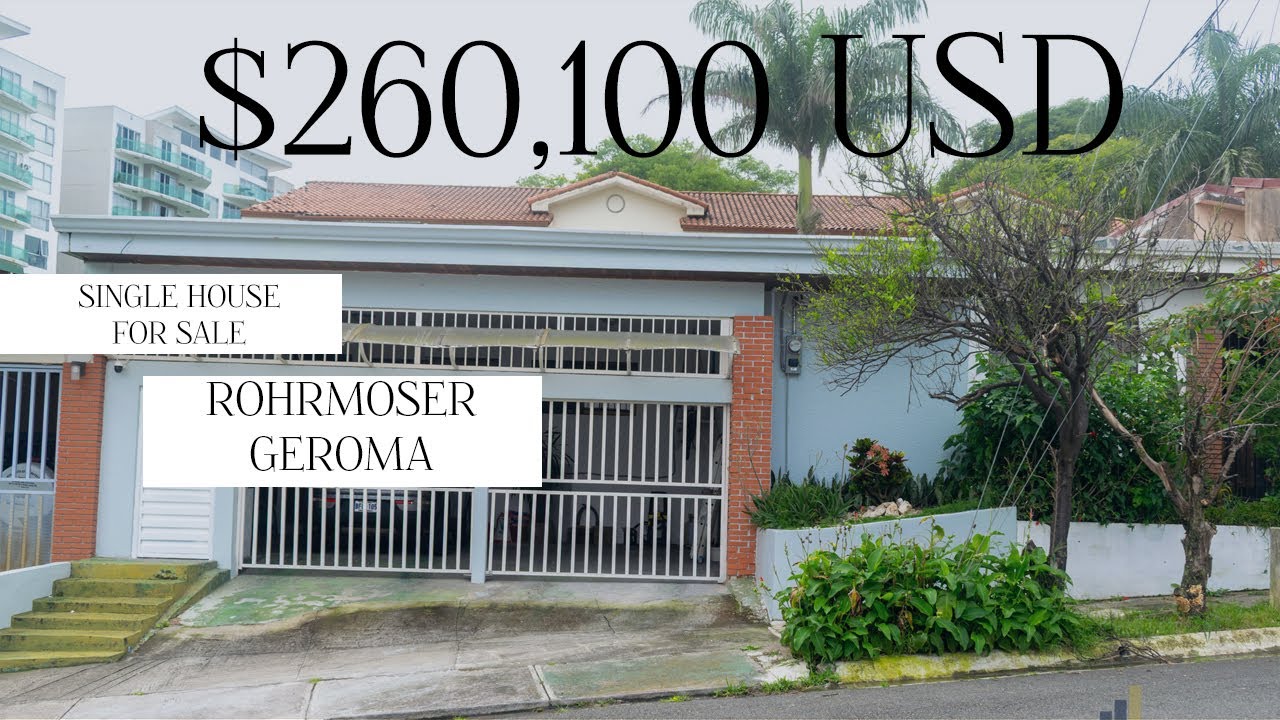 House Tour | Single house - Rohrmoser, San Jose | FOR SALE $260,100 USD | Costa Rica Real Estate