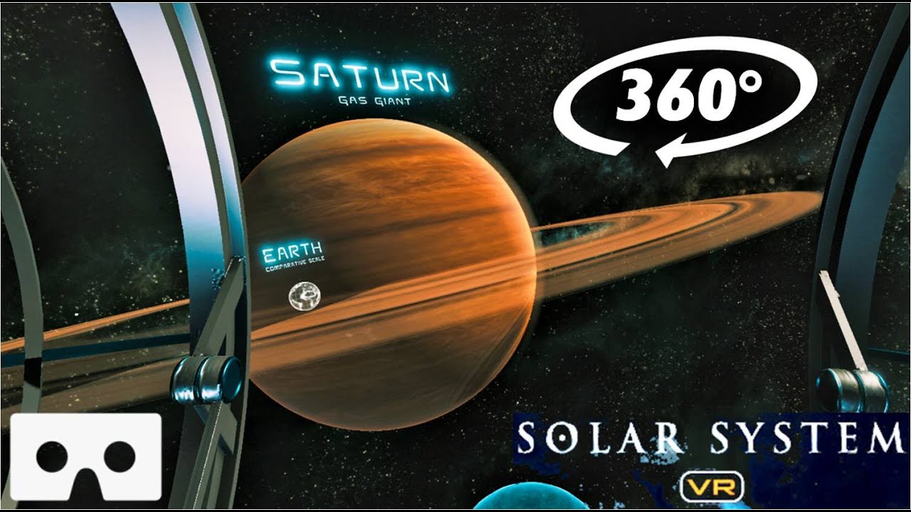 SOLAR SYSTEM VR 360° — виртуальная реальность, опыт космического полета