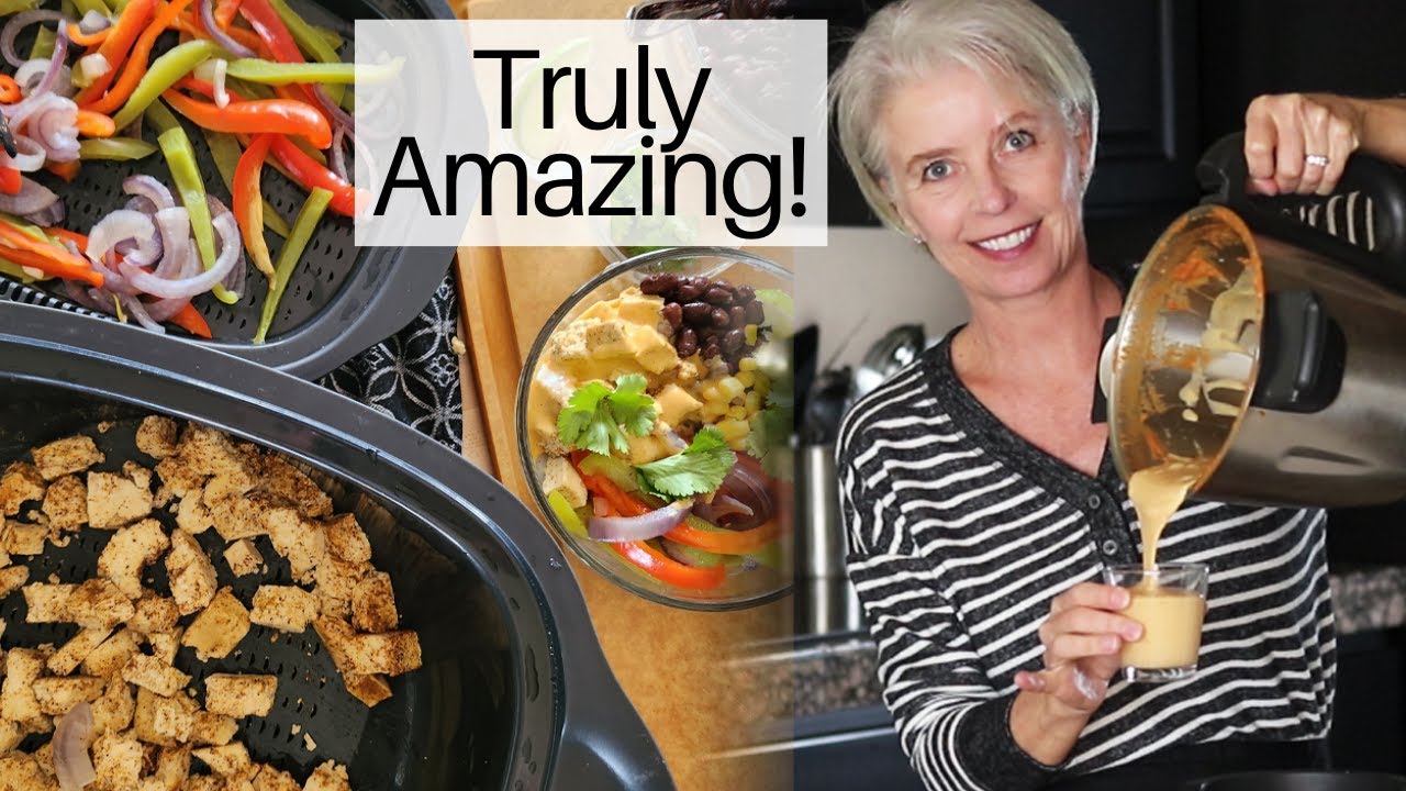 Sriracha Aioli Tofu or Chicken Burrito Bowl