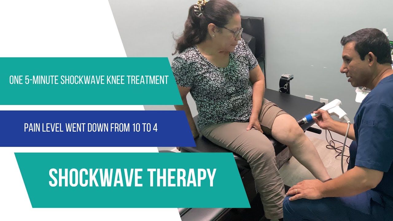 Shockwave Knee Therapy for Knee Arthritis Pain Relief from SoCal Medical Center in Simi Valley