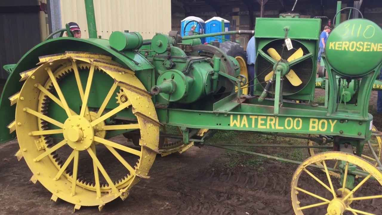 Waterloo Boy N tractor Sells at Joe Ben Wilson’s estate auction Nov 4th 2017