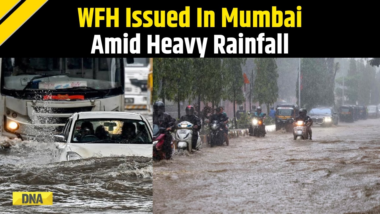 Mumbai Rains: Work From Home Advisory As Heavy Rains Disrupt City, Govt Employees To Leave Early
