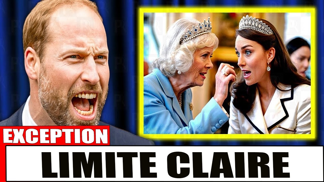 William furieux contre Camilla – La tiare de Kate au cœur du scandale