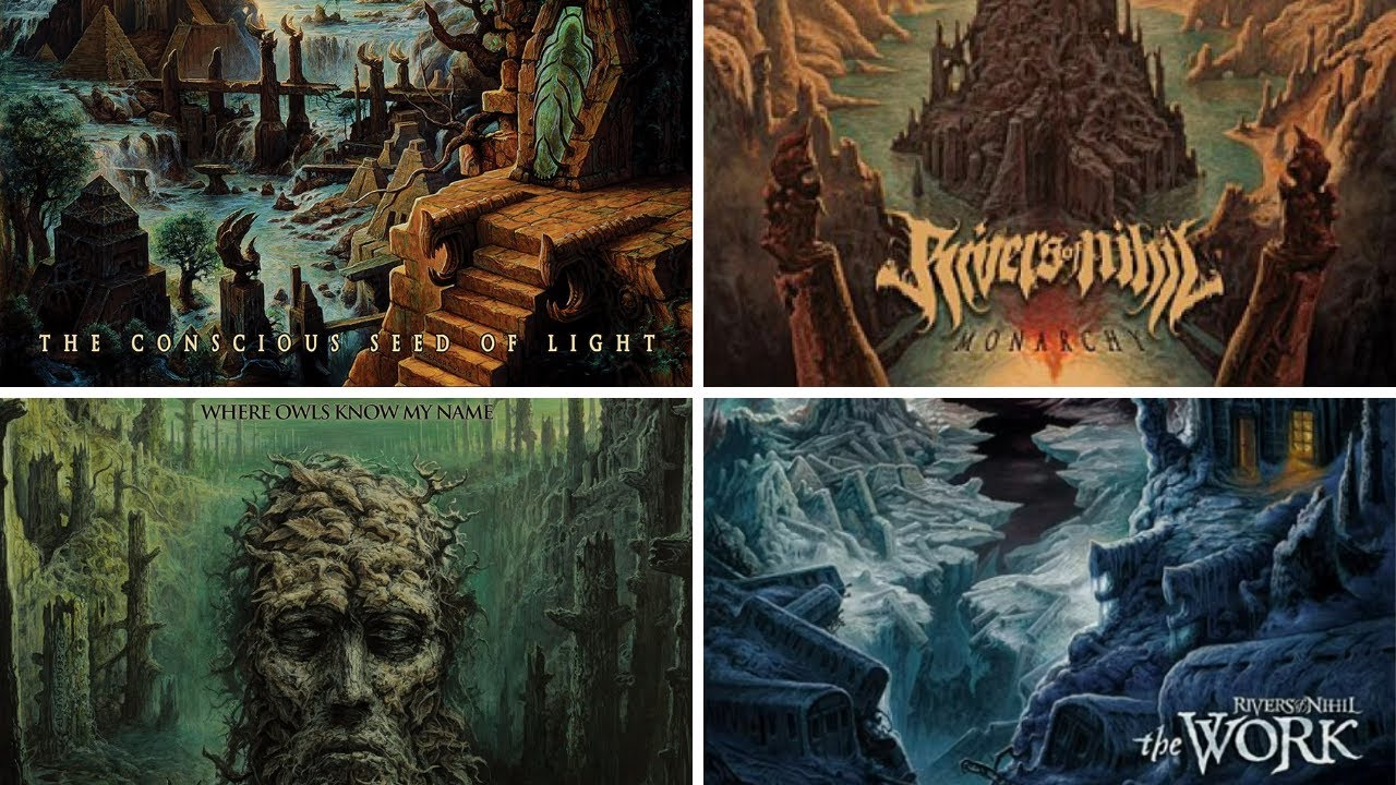 RIVERS OF NIHIL - Terrestria I, II, III & IV : Thaw, Thrive, Wither & Work