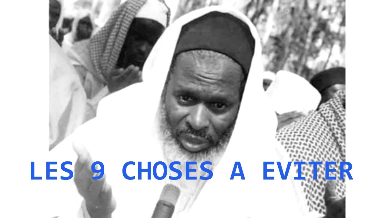 LES 9 CHOSES A EVITER