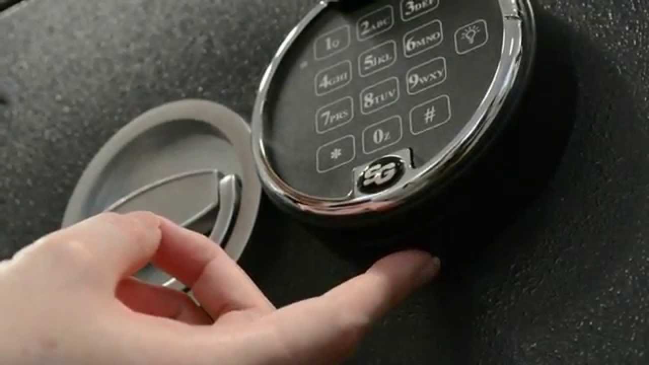 Elektronikschloss S & G Spartan für Tresore und Wertschutzschränke