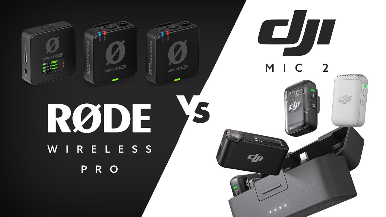 Rode Wireless Pro против DJI Mic 2: подробное сравнение и обзор