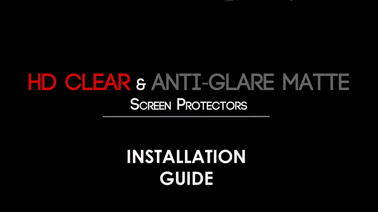 TECHGEAR HD CLEAR & ANTI-GLARE MATTE Screen Protector Installation Guide for Amazon Fire HD 10 2023
