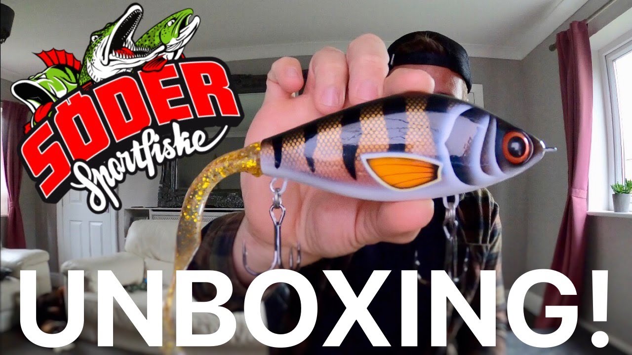 Swedish Pike Lures Unboxing! From Söder Sportfiske