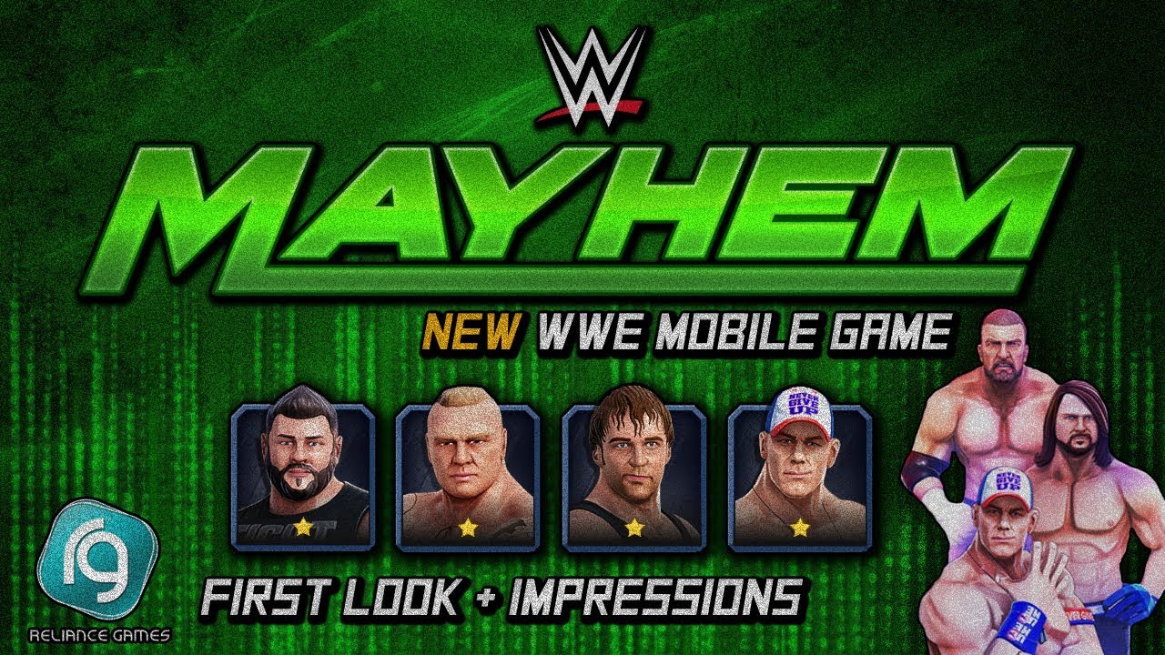 НОВАЯ мобильная игра WWE! | Первый взгляд и впечатления | WWE Mayhem