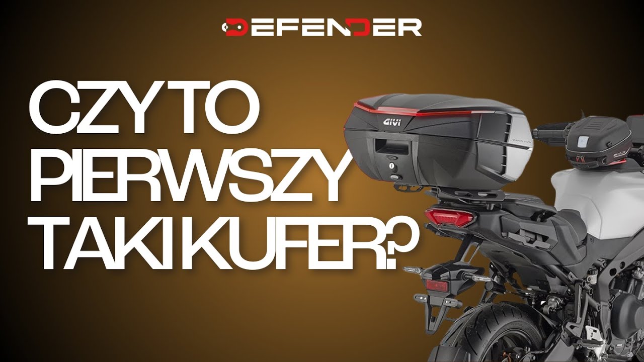 Kufer testowany w tunelu aerodynamicznym! GIVI V49 AIR.