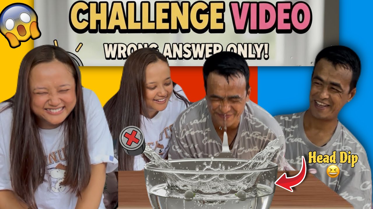 🤣 Wrong Answer Only Challenge with My Mama | Funny Nepali Challenge Video 2025 