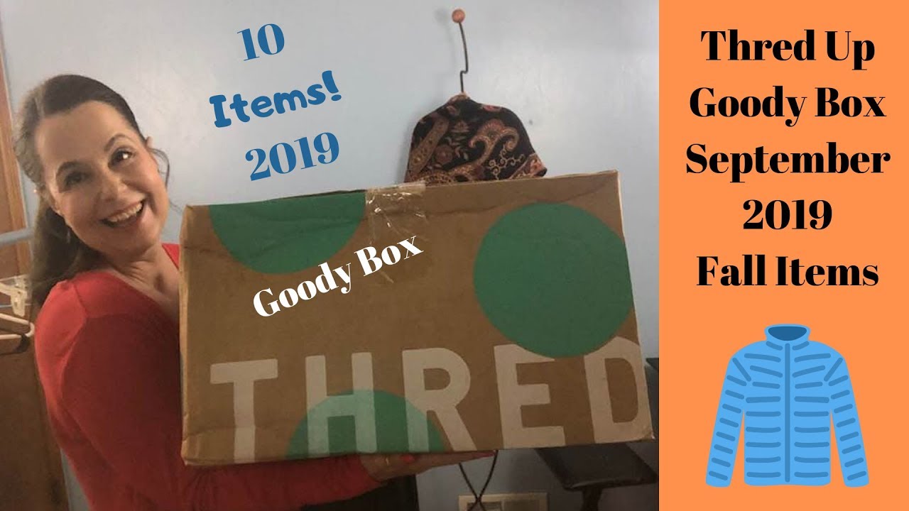 Thred Up Goody Box Try On Fall September 2019
