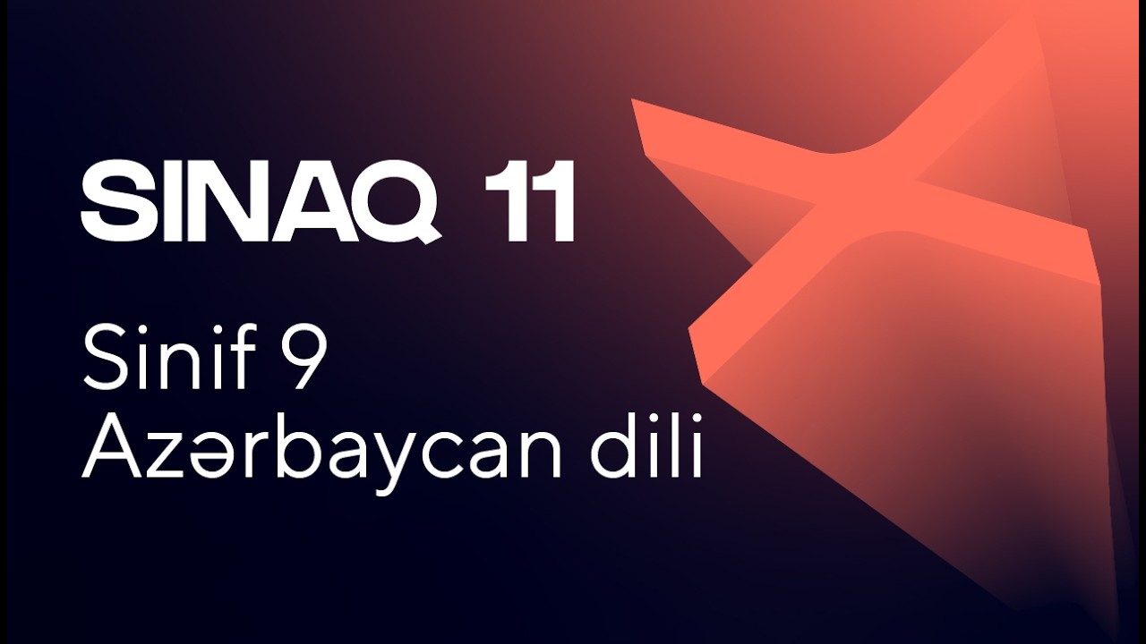 Azərbaycan dili 9-cu sinif   Güvən Sınaq 11 Qrup fənləri üzrə