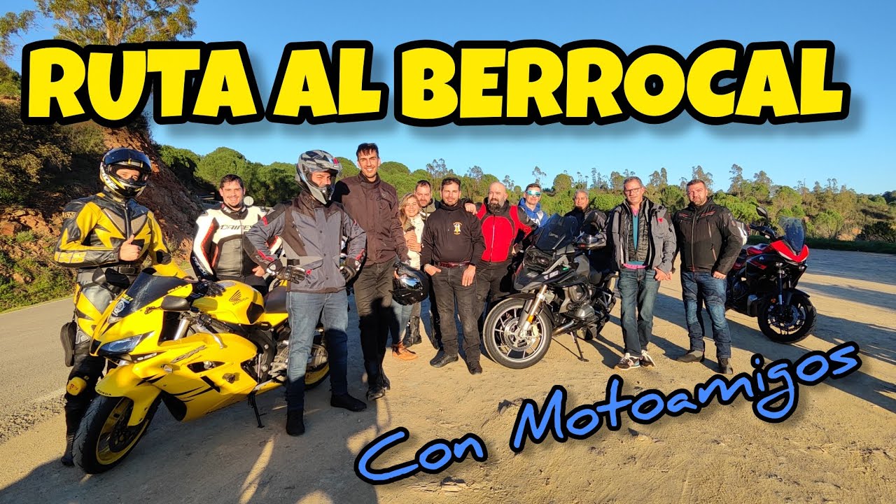 RUTA AL BERROCAL CON MOTOAMIGOS