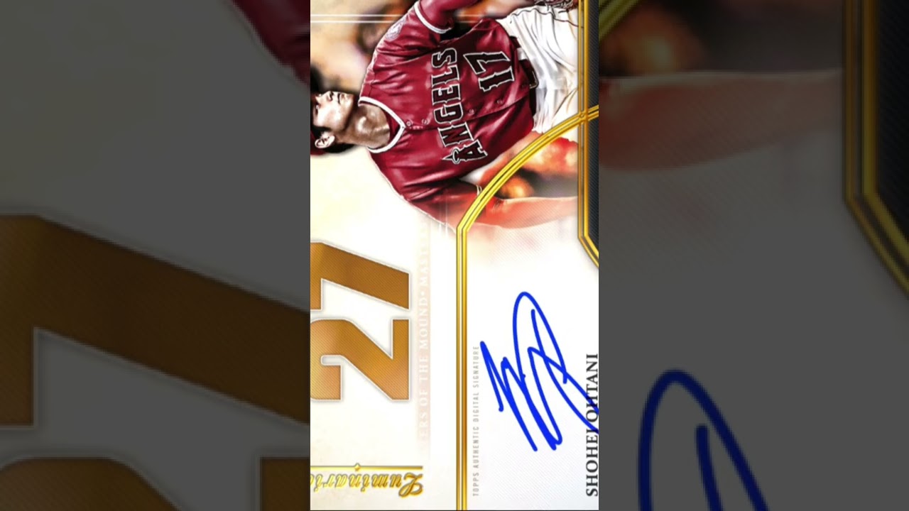 Shohei Ohtani Autograph Cards!!!