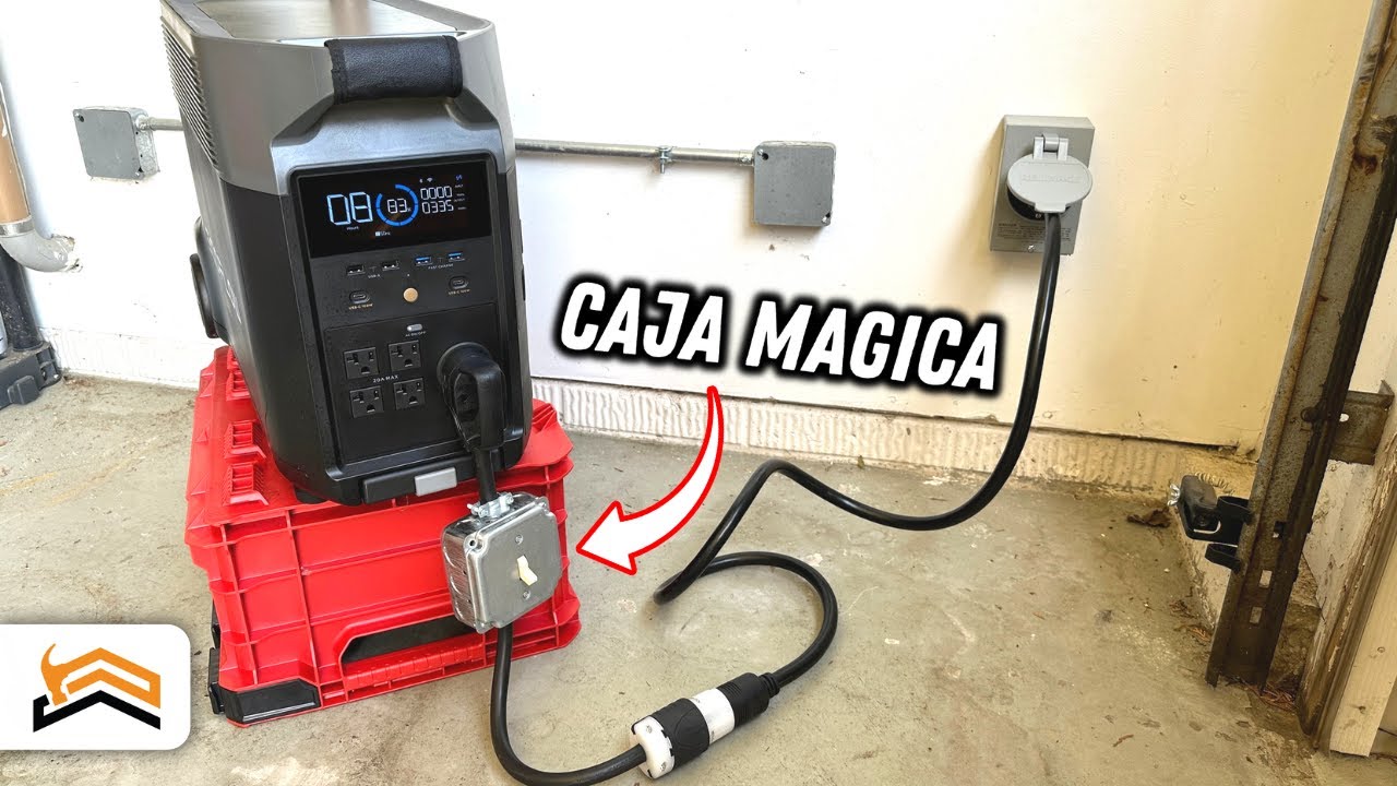 Alimentando Toda Mi Casa con una Bater&iacute;a | EcoFlow Delta Pro de 120 Voltios