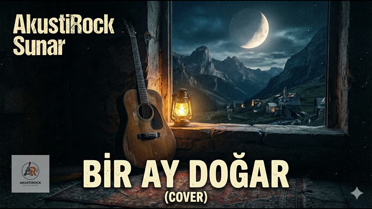 AkustiRock Cover - Bir Ay Doğar (İlk Akşamdan Geceden) - Akustik Rock Yorum