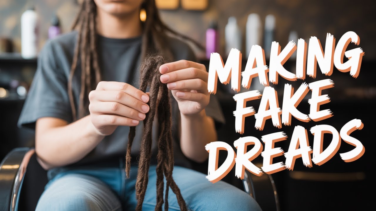 How I Make Fake Dreadlocks Step by Step