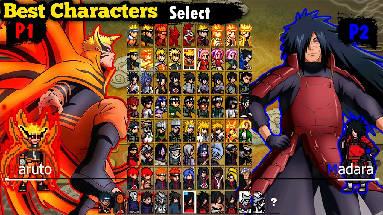 Naruto Shippuden Mugen Jus V2 [Android/PC] Game Offline
